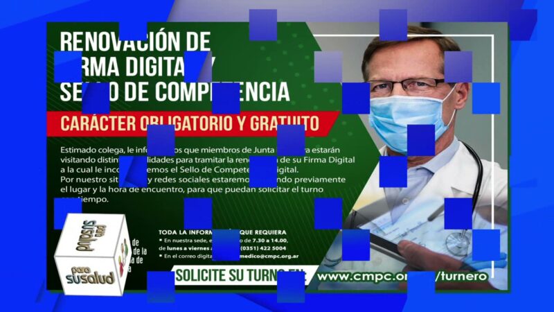 ActualizaciÃ³n de firma digital e incorporaciÃ³n de sello competencia en el CMPC
