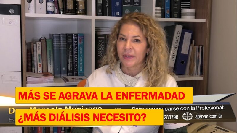 Cuanto más diálisis me hacen ¿Más avanza esta enfermedad?