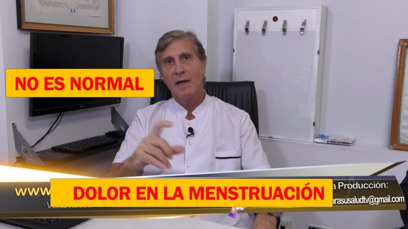 El dolor en la menstruación no es normal
