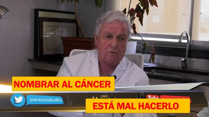 ¿Esta mal hablar de cáncer?