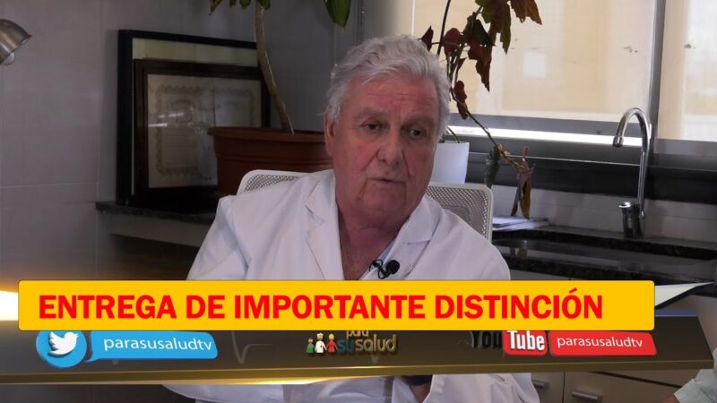Entrega de reconocimiento al Dr. Rami Porta en Córdoba