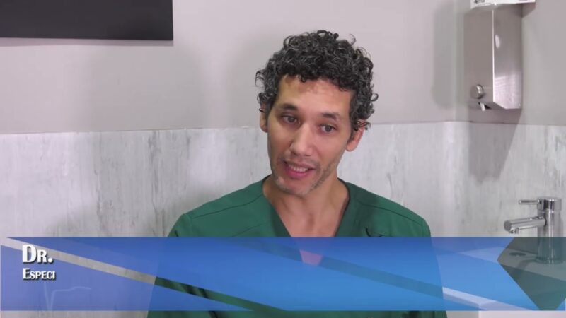 Drenaje linfático en paciente con síndrome ulceroso