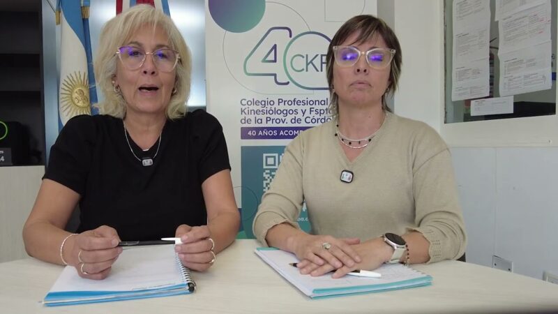 Declaración de Emergencia del Colegio de Kinesiólogos y Fisioterapeutas de Córdoba